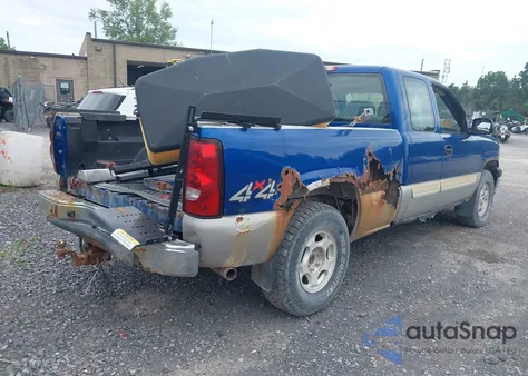 2004 Chevrolet Silverado 1500 Ls from USA, damaged, VIN 1GCEK19T34Z156036